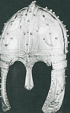 Шлем военноначальника готов в Римской армии